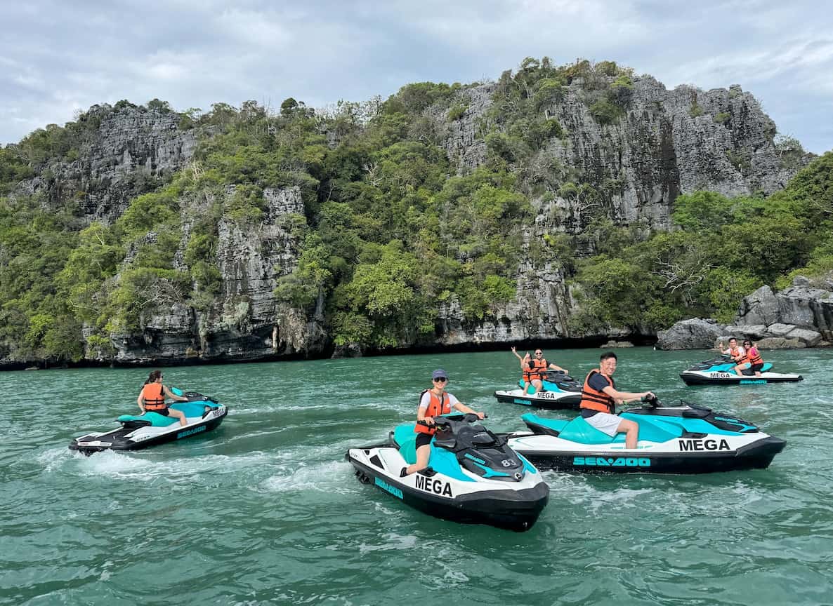 Langkawi Jet Ski Island Hopping & Sightseeing Tour